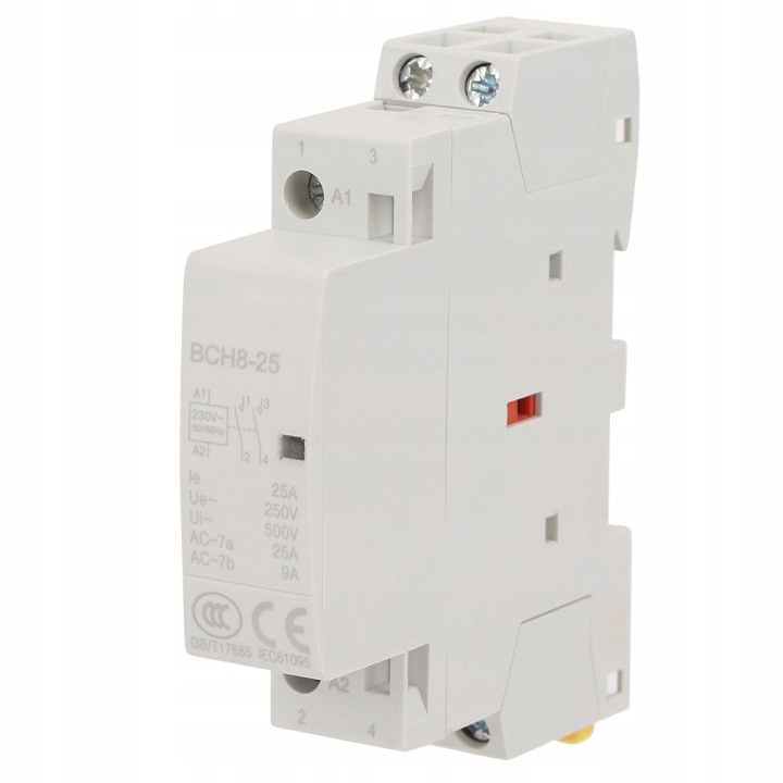2P 25A 220V/230V 1NO 1NC 50/60HZ CONTACTEUR COURANT