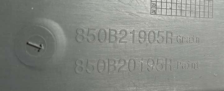 SPOILER PARE-CHOCS ARRIÈRE RENAULT CLIO IV 850B20195R