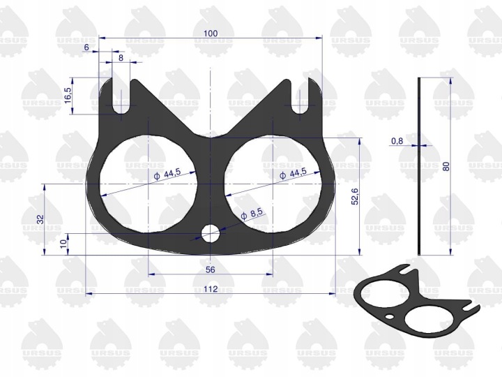 KIT JOINTS CULASSES C-330 ORIGINAL URSUS