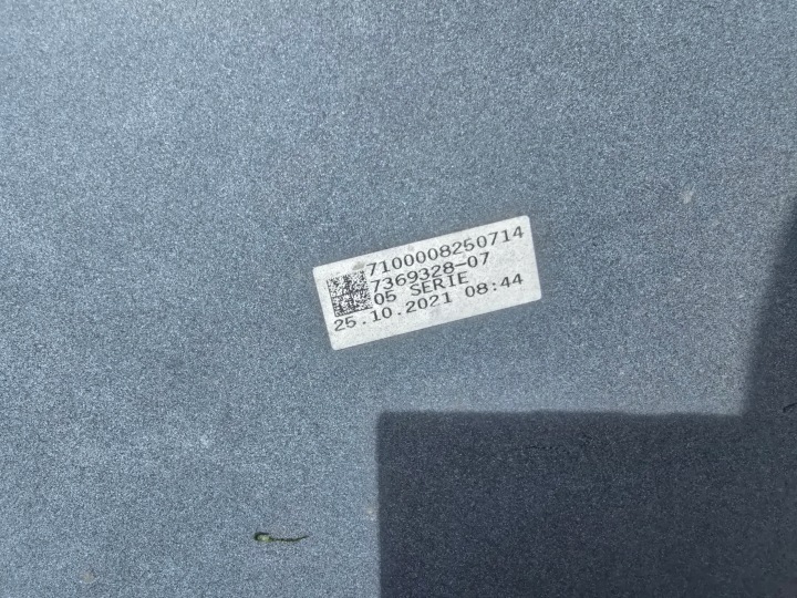 PORTES BRODERIE DROIT ARRIÈRE BMW I3 I01 7369328