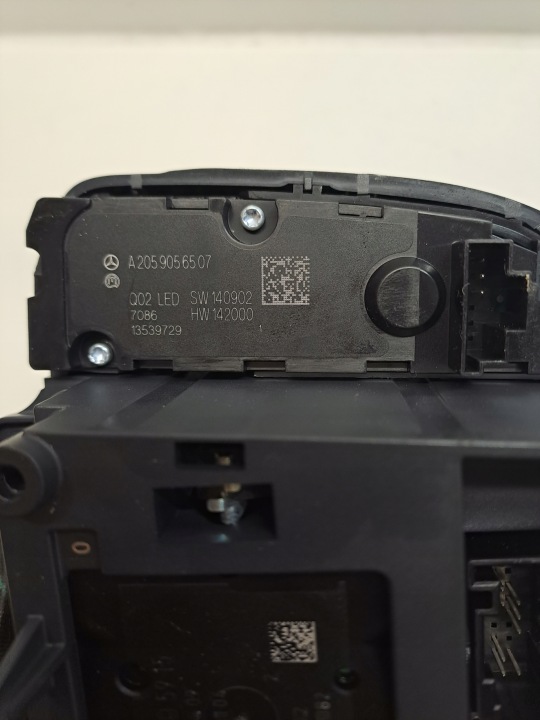 MERCEDES W205C PANNEAU COMMUTATEUR IDRIVE A2059004819 A2059059306 A2059056507