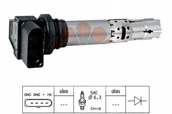 BOBINA DE ENCENDIDO / UNIDAD BOBINAS FACET 96374 