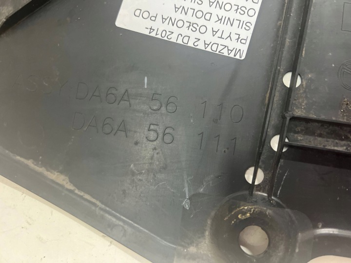 MAZDA 3 III BM 2014- PLAQUE PROTECTION INFÉRIEURE MOTEUR