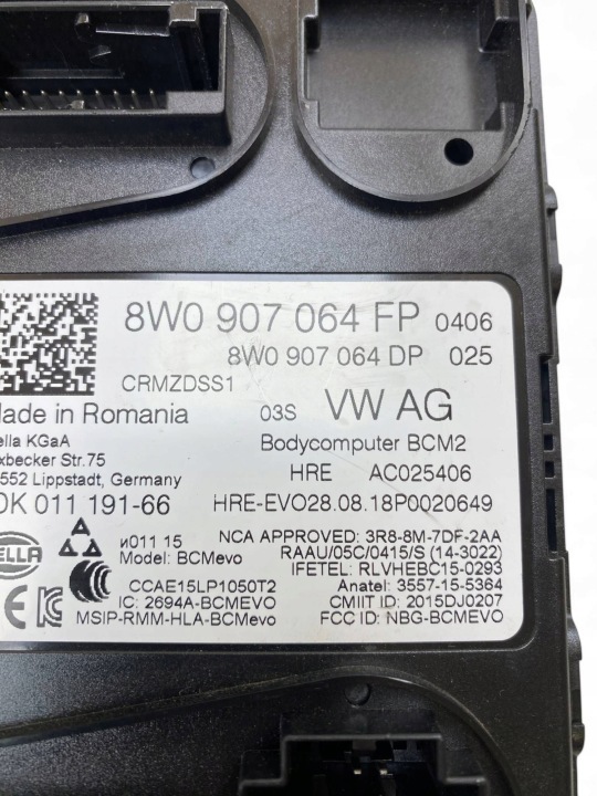 AUDI Q8 MODULE CONFORT 8W0907064FP
