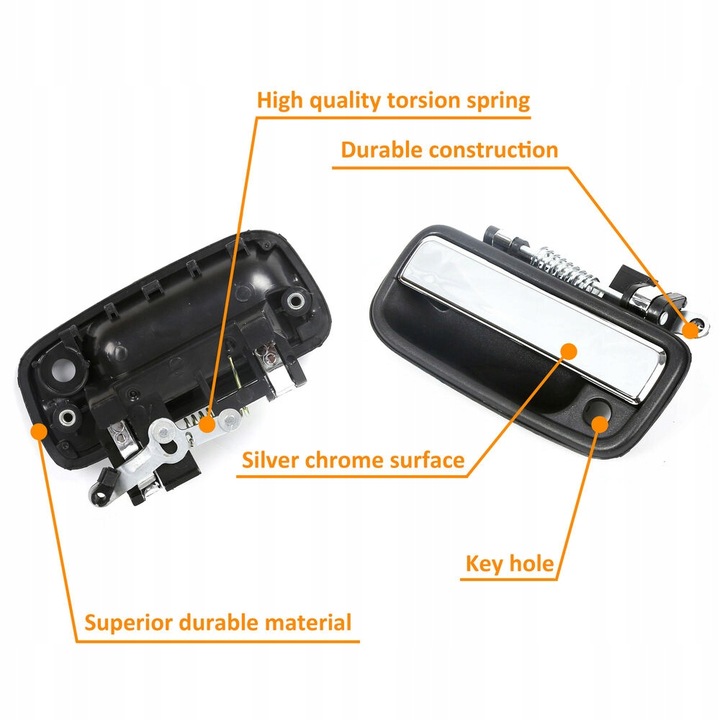 PAR AGARRADEROS PARA DE PUERTA ZEWNETRZNYCH TOYOTA TACOMA AL 