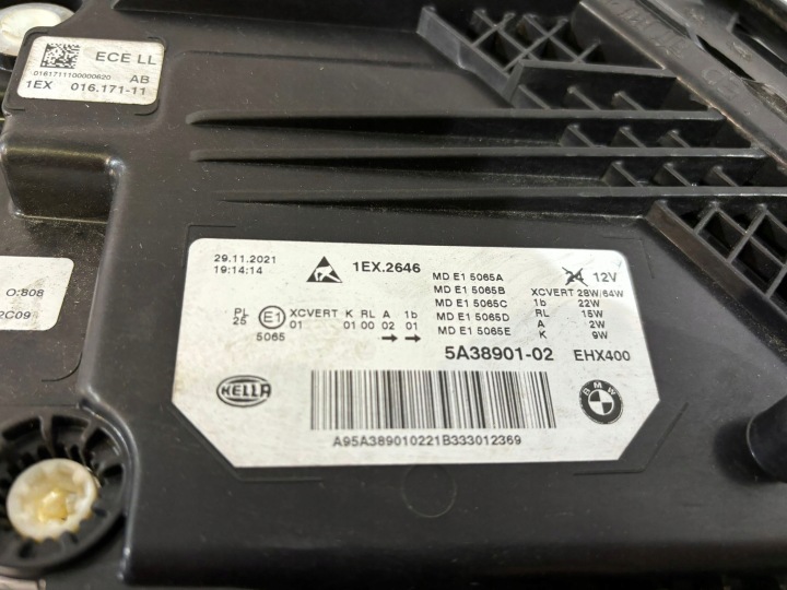 BMW 6 GT G32 LCI PHARE AVANT COMPLET LED GAUCHE 15233