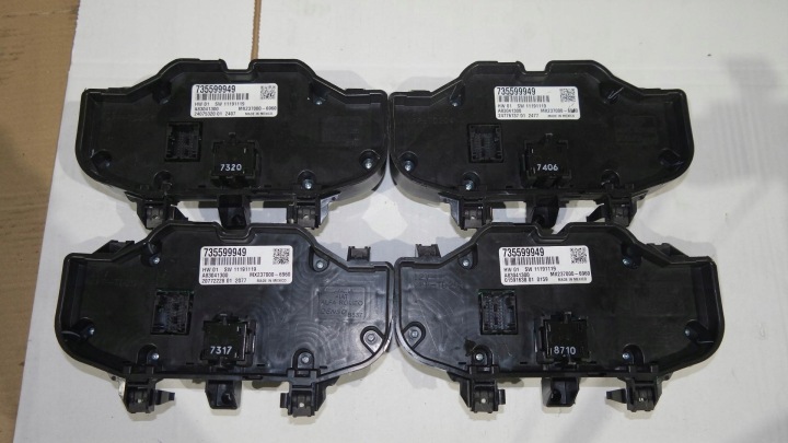 PANNEAU MODULE CLIMATISATION FIAT PANDA III 735599949