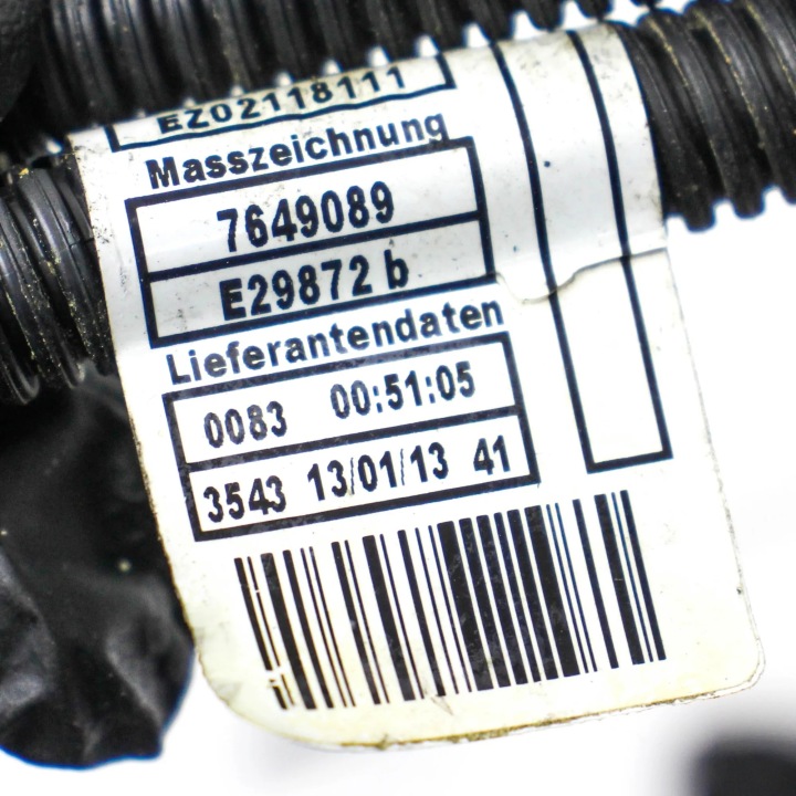 CONDUITES DE DÉRIVATION D'INJECTION BMW X3 (F25) 7619399 31293558 2.0L 180KW 2013