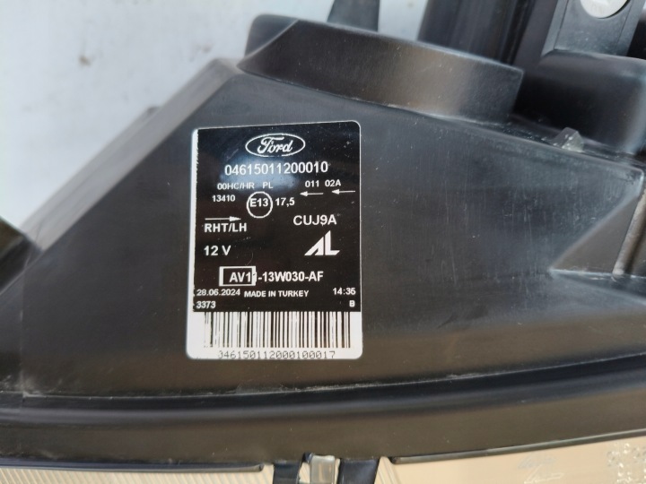 PHARE GAUCHE PROJECTEUR FORD B-MAX 13-