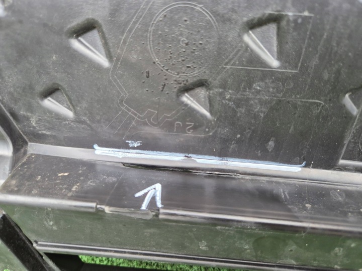 TOYOTA AYGO X 21- GRILLE INFÉRIEURE PARE-CHOCS AVANT GRILLE 53111-0H030