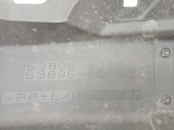 TOYOTA LAND CRUISER J150 150 2009- PASSAGE DE ROUE GAUCHE AVANT 53806-60160