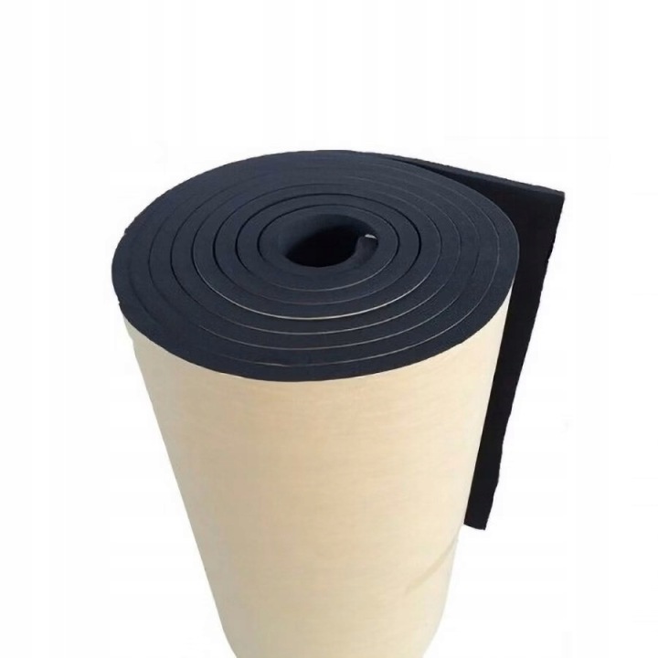 INSONORISATION PORTES VOITURES TAPIS ACOUSTIQUE MOUSSE KAUCZUK AVEC AVEC COLLE 25X50CM