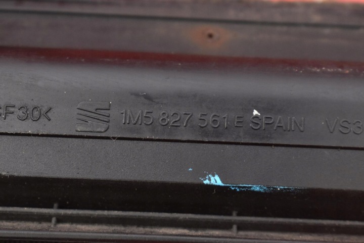 POIGNÉE COUVERCLES DE COFFRE ARRIÈRE COUVERCLES DE COFFRE NOIRE 1M5827561E SEAT TOLEDO 2 II 99-06