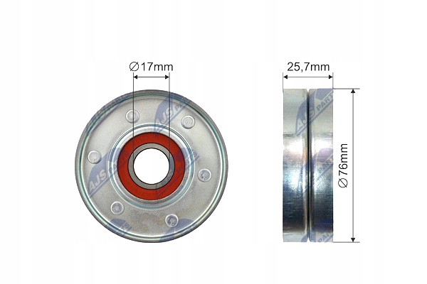 NTY ROLLO TENSOR CORREA KLINOWEGO AUDI A4 A6 A8 ALLROAD SKODA 