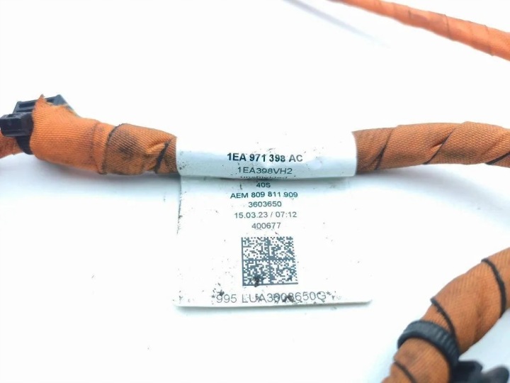 CONDUITES DE DÉRIVATION HAUTE TENSION SKODA 1EA971398AC ÉLECTRIQUE 109KW 2023