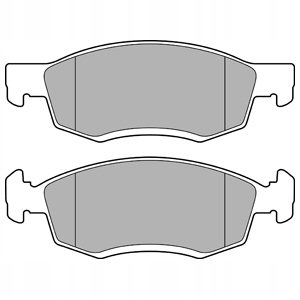 ZAPATAS DE FRENADO DELPHI LP2137 