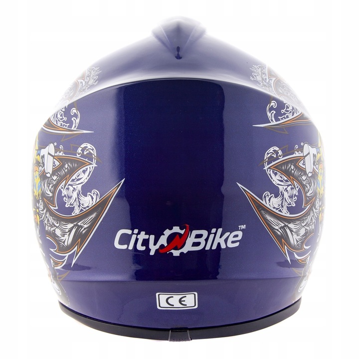 CASCO CROSSOWY DZIECIECY ENDURO QUAD ATV CROSS XS AZUL 