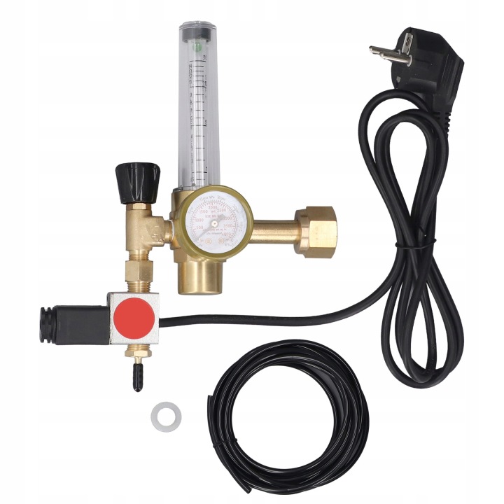RÉGULATEUR CO2 AVEC SOUPAPE ELEKTROMAGNETYCZNYM I PRZEPYWOMIERZEM CGA320 Y2
