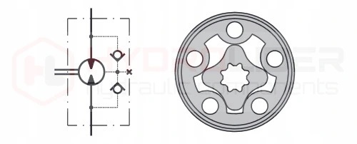 VARIKLIS HIDRAULINIS MM 20 C 20L 1000OBR M+S nuotrauka 3