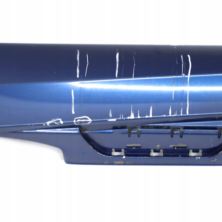 BMW E87 SEUIL GAUCHE MOULURE SEUIL MODULE LE MANS BLEU METALIK 381