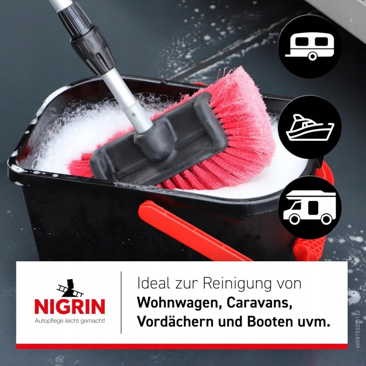 TÉLESCOPE AVEC BROSSE VERS LAVAGE INTER-UNION TECHNOHANDEL 20513 1,8 M