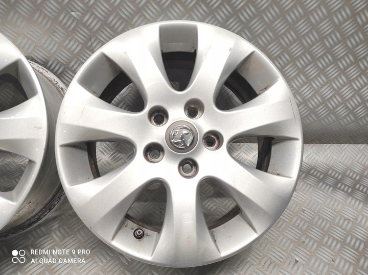 LLANTAS DE ALUMINIO 15'' 5X115 ET41 16X6,5 J OPEL ASTRA IV J OPEL ZAFIRA C 