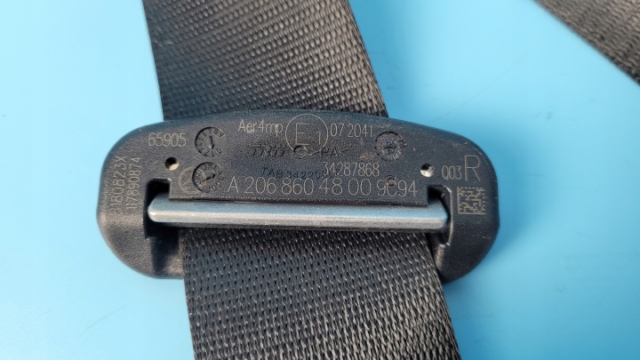 MERCEDES W206 CEINTURE DE SÉCURITÉ DROIT ARRIÈRE A2068604800