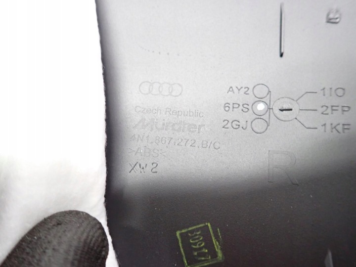 MOULURE PROTECTION SEUIL SEUIL MONTANTS DROIT AVANT LED S-LINE AUDI A8 D5 4N 24R