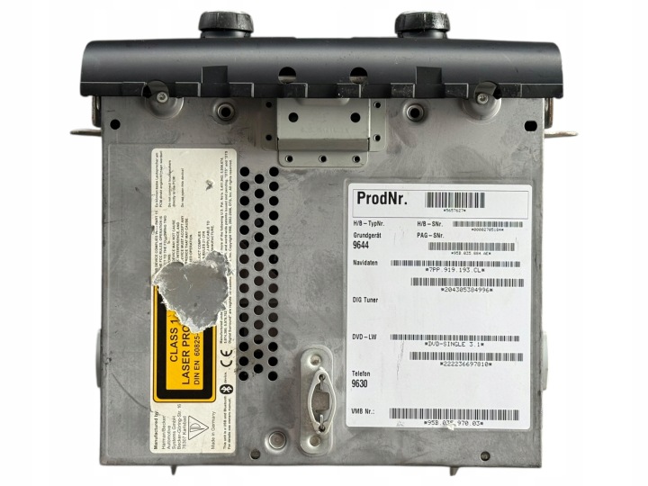 RADIO NAVIGATION PORSCHE MACAN AVEC 95B035884AE 7PP919193CL 95B03597003