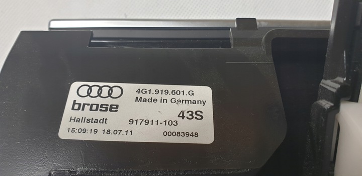 ELEVADOR MONITOR MONITOR MMI 4G1919601G AUDI A7 