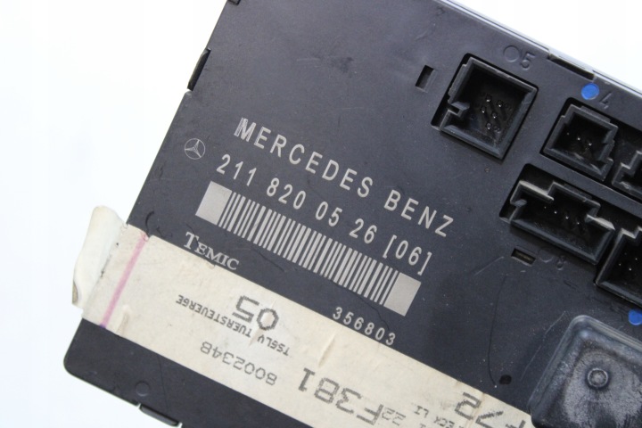 MERCEDES W211 MODULE PORTES GAUCHE AVANT 2118200526