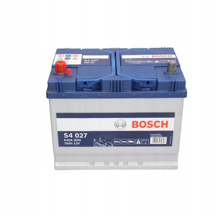 BATERÍA BOSCH S4 70AH 630A L+ 