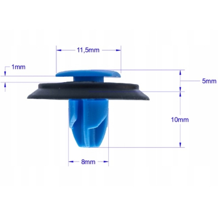 JEEP FIAT CITROEN PEUGEOT CLAMPS PINS MOULDINGS SILL TRIMS WING 