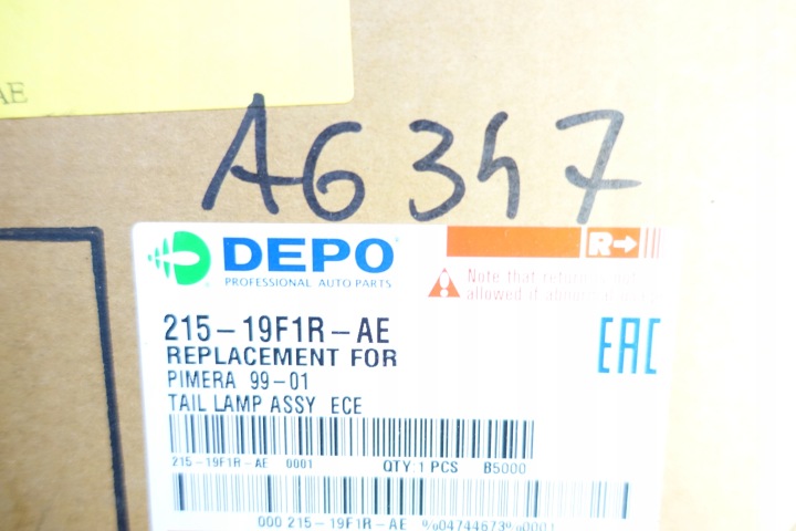 ABAKUS 215-19F1R-AE PHARE ARRIÈRE COMBINÉ