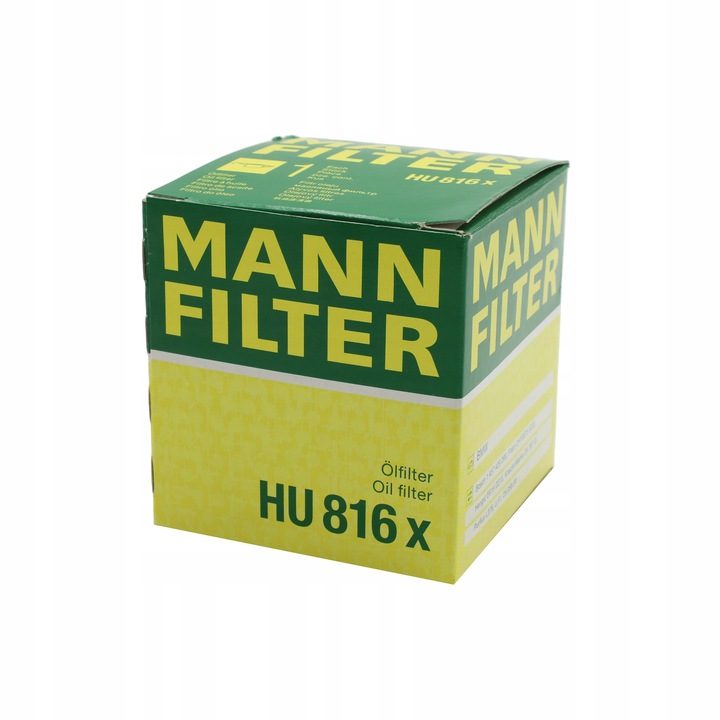 FILTRO ACEITES HU816X/MAN MANN FILTROS 