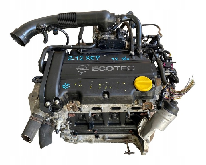COMPLETE SET ENGINE OPEL CORSA D 1.2 16V Z12XEP 