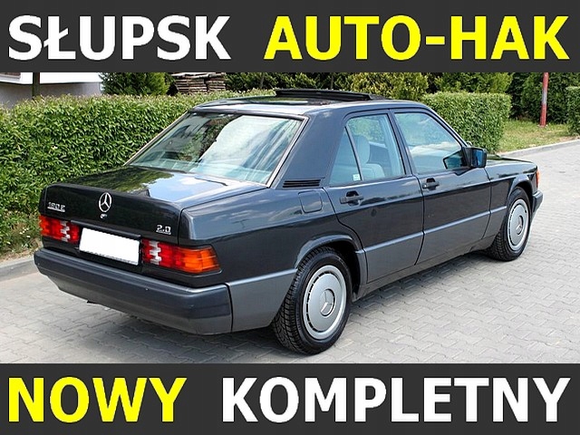 SOLIDNY HAK+WIĄZKA MERCEDES 190 W201 od1983 do1993