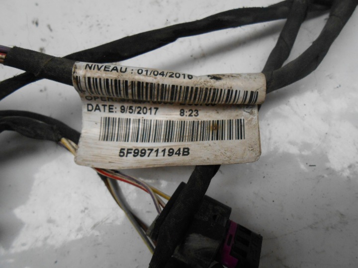 SEAT LEON III FAISCEAU DE CÂBLES INSTALLATION ÉLECTRIQUE CAPTEURS PDC ARRIÈRE 5F9971194B