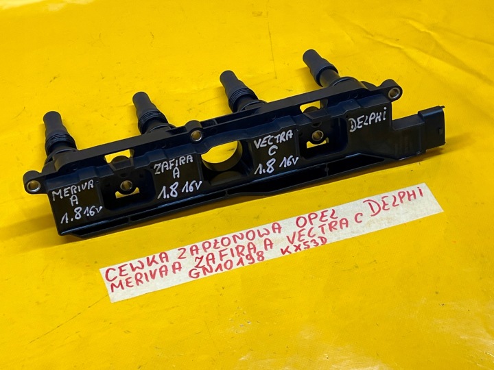BOBINE ALLUMAGE OPEL MERIVA A ZAFIRA A VECTRA C DELPHI 1,8B 16V GN10198