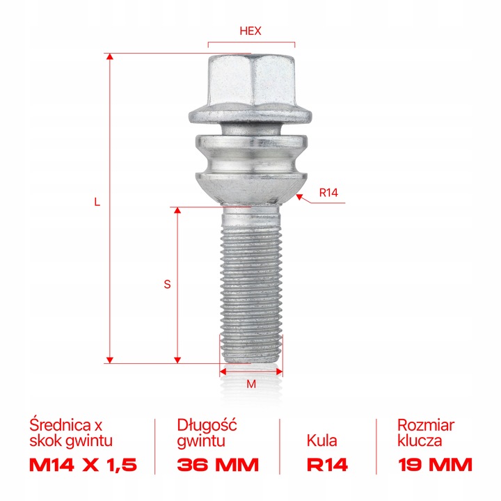 TORNILLOS PARA DISCOS KOL PORSCHE CAYENNE I (9PA) 