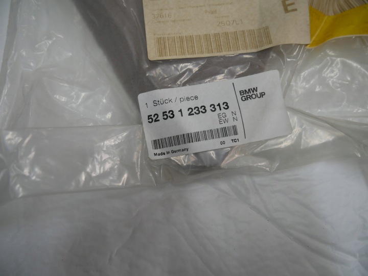 BMW R50 R60 R75 R80 R90 R100 JOINT D'ÉTANCHÉITÉ MOUSSE BANQUETTES ARRIÈRE 52531233313 1233313