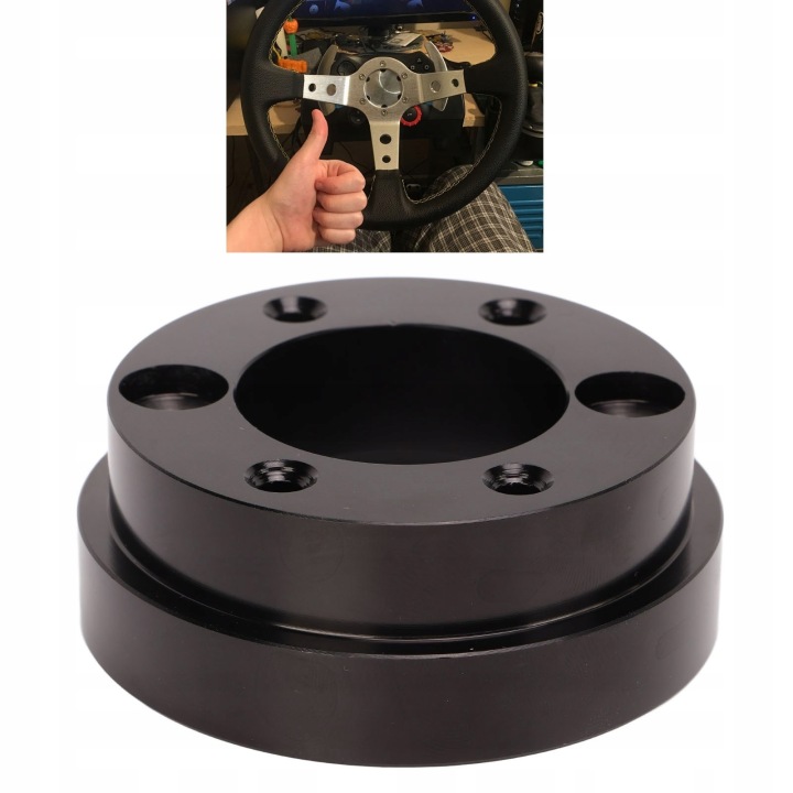 ADAPTATEUR LOGITECH G25 G27 G29 G920 70MM ALUMINIUM