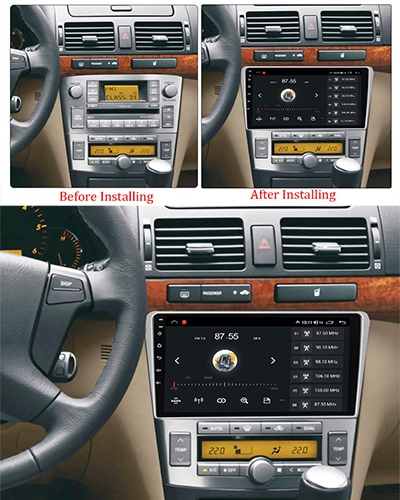 TOYOTA AVENSIS T25 2003-2008 RADIO ANDROID 2GB 32G 
