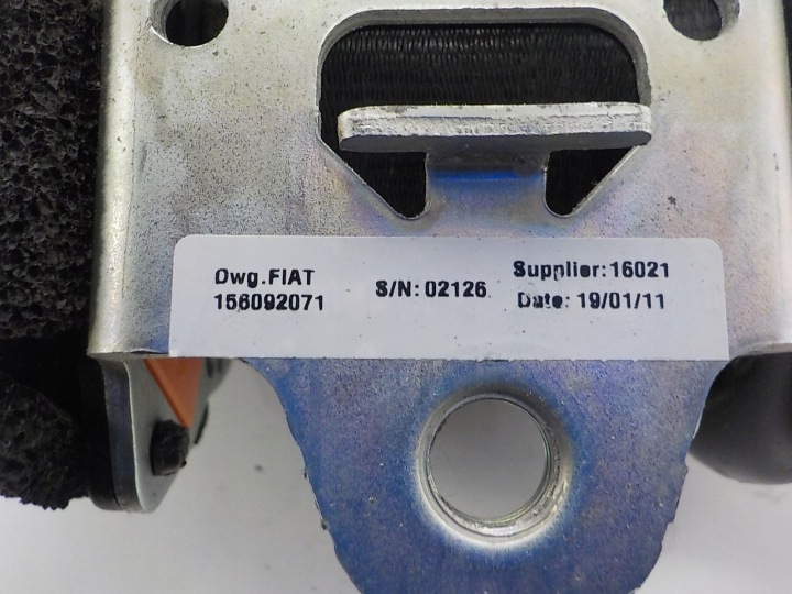 ALFA ROMEO MITO CEINTURE DE SÉCURITÉ TENDEUR GAUCHE DROIT AVANT AVANT