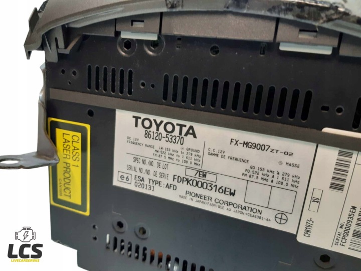 RADIO CD LEXUS IS II 220 250 86120-53370