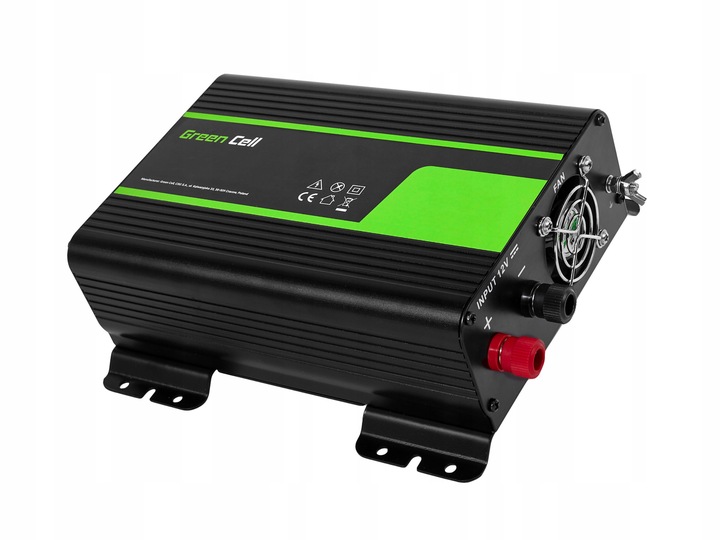 BALASTO DE AUTOMÓVIL INWERTER GREENCELL PRO 12V 230V 300W 600W USB 