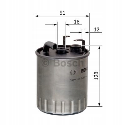 0 450 905 930 FILTRO COMBUSTIBLES BOSCH 0450905930 