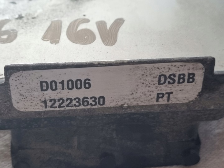 ORDINATEUR CONTRÔLEUR OPEL ZAFIRA 12223630 DSBB HSFI-2.1