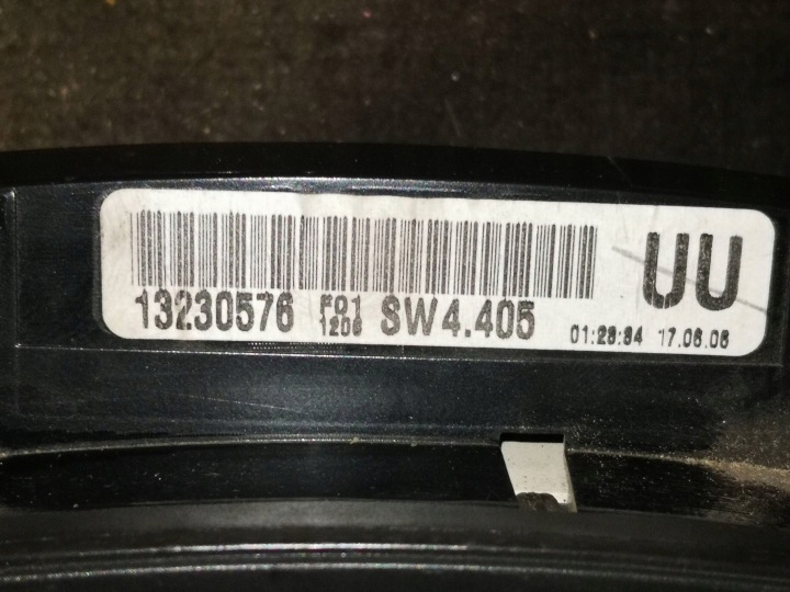 COMPTEUR TABLEAU DE BORD OPEL ASTRA H III ZAFIRA B 1.7 CDTI 13230576