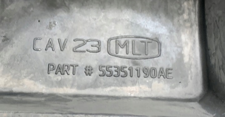 U1 DODGE RAM 1500 IV LIFT 14- PÉDALE FREINS CHÂSSIS SUPPORT 52122405AC